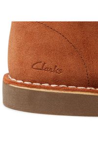 Clarks Botki Desert Boot 2 261556694 Brązowy. Kolor: brązowy. Materiał: zamsz, skóra #3