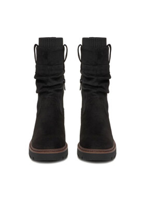 Clara Barson Botki CEO-WS6332-01 Czarny. Kolor: czarny. Materiał: materiał