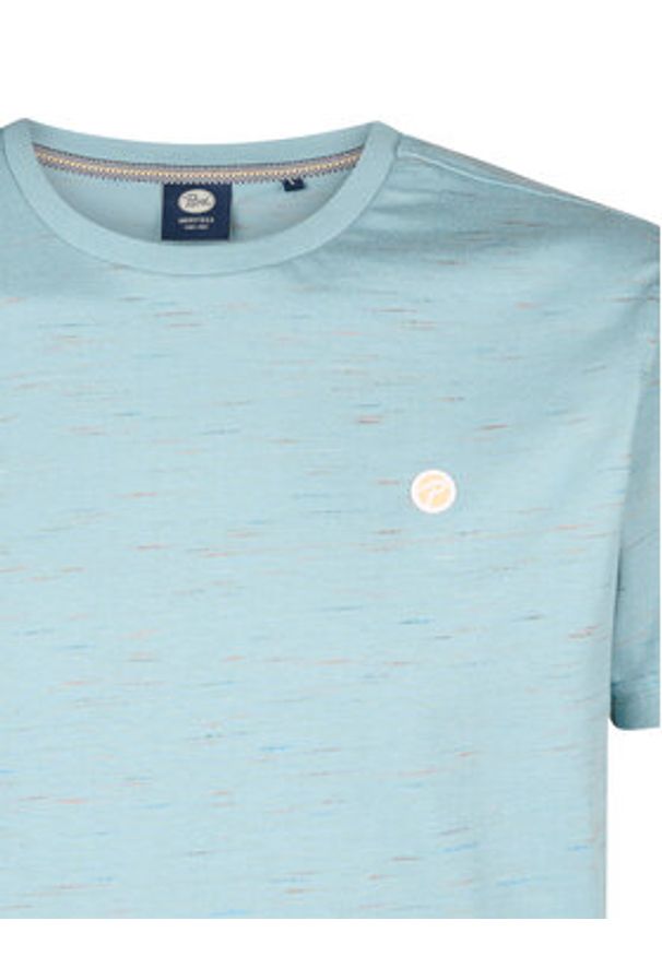 Petrol Industries T-Shirt M-1050-TSR641 Błękitny Regular Fit. Kolor: niebieski. Materiał: syntetyk