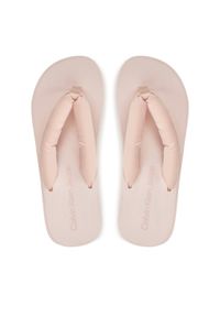 Calvin Klein Jeans Japonki Beach Wedge Sandal Padded Ny YW0YW01397 Różowy. Kolor: różowy