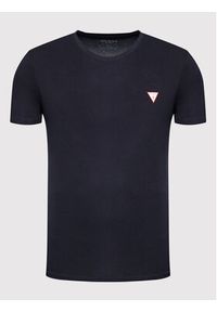 Guess T-Shirt M2YI36 I3Z11 Granatowy Slim Fit. Kolor: niebieski. Materiał: bawełna #3