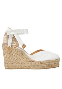 Espadryle Castañer. Kolor: biały