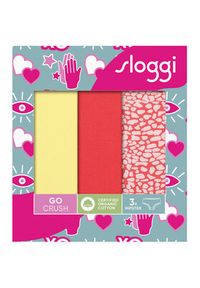 Sloggi Komplet 3 par fig klasycznych Go Crush 10219671 Kolorowy. Materiał: bawełna. Wzór: kolorowy #5