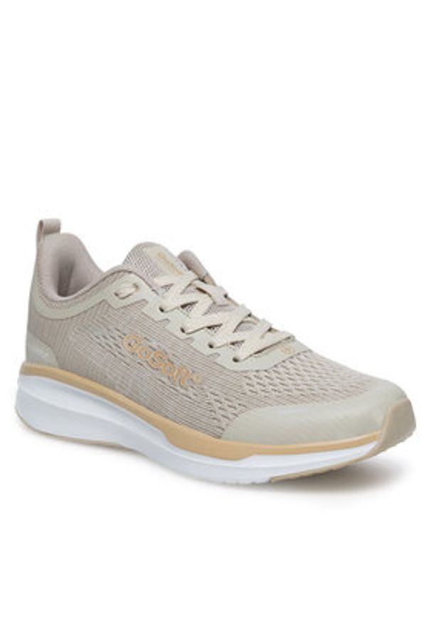 Go Soft Sneakersy WP-123 Beżowy. Kolor: beżowy. Materiał: materiał