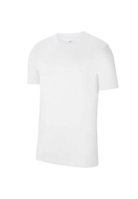 Nike - T-shirt Męski Logo Park. Kolor: biały