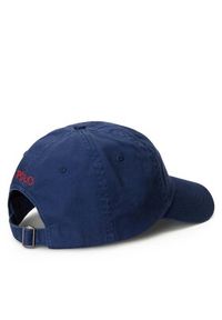 Polo Ralph Lauren Czapka z daszkiem 211912843021 Granatowy. Kolor: niebieski. Materiał: materiał, bawełna #3