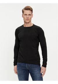 Replay Longsleeve M6653.000.23352P Czarny Regular Fit. Kolor: czarny. Materiał: bawełna. Długość rękawa: długi rękaw