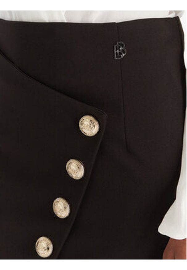 Babylon Spódnica ołówkowa S00609 Czarny Regular Fit. Kolor: czarny. Materiał: syntetyk