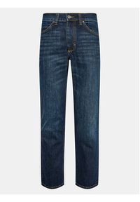 Mustang Jeansy Tramper 1013717 Granatowy Straight Leg. Kolor: niebieski
