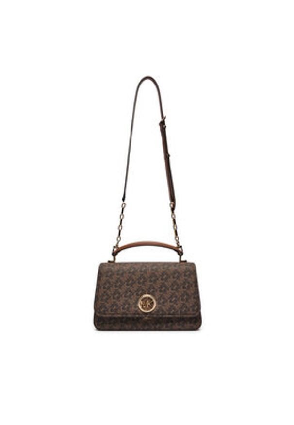 MICHAEL Michael Kors Torebka Delancey 30T4GD8S6B Brązowy. Kolor: brązowy. Materiał: skórzane