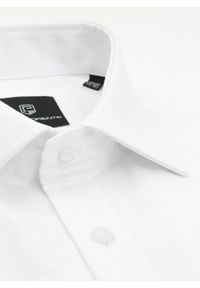 Pako Lorente - PAKO LORENTE – Koszula męska biała KOAN P000B-1X-575-B. Kolor: biały. Materiał: bawełna. Długość rękawa: długi rękaw. Długość: długie. Wzór: gładki. Styl: elegancki #7