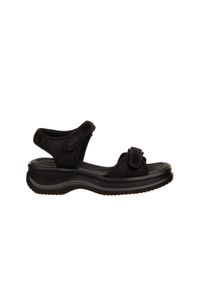 Sandały Azaleia Vera Therapy Pap Ad Black 23 198035, Czarny, Materiał - 37. Okazja: na co dzień, na spacer. Zapięcie: rzepy. Kolor: czarny. Materiał: tkanina. Wzór: paski. Styl: casual, sportowy #1