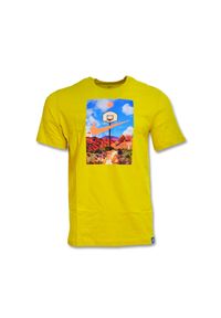 Koszulka Nike Hoop Photo T-shirt Vivid Sulfur. Kolor: żółty