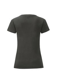FRUIT OF THE LOOM - T-shirt Dla Dziewczynki Iconic 150. Kolor: szary