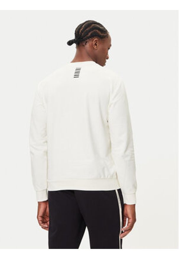 EA7 Emporio Armani Bluza 8NPM30 PJVRZ U1105 Beżowy Regular Fit. Kolor: beżowy. Materiał: bawełna