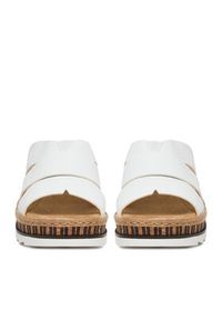 Rieker Klapki CEO-V7989-80 Biały. Kolor: biały. Materiał: materiał #2