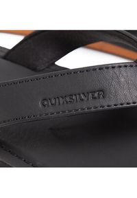 Quiksilver Japonki AQYL100960 Czarny. Kolor: czarny. Materiał: skóra #4