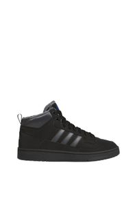 Adidas - Buty Rapid Court Mid Winterized. Okazja: na co dzień. Kolor: czarny, szary, niebieski, wielokolorowy. Sport: koszykówka