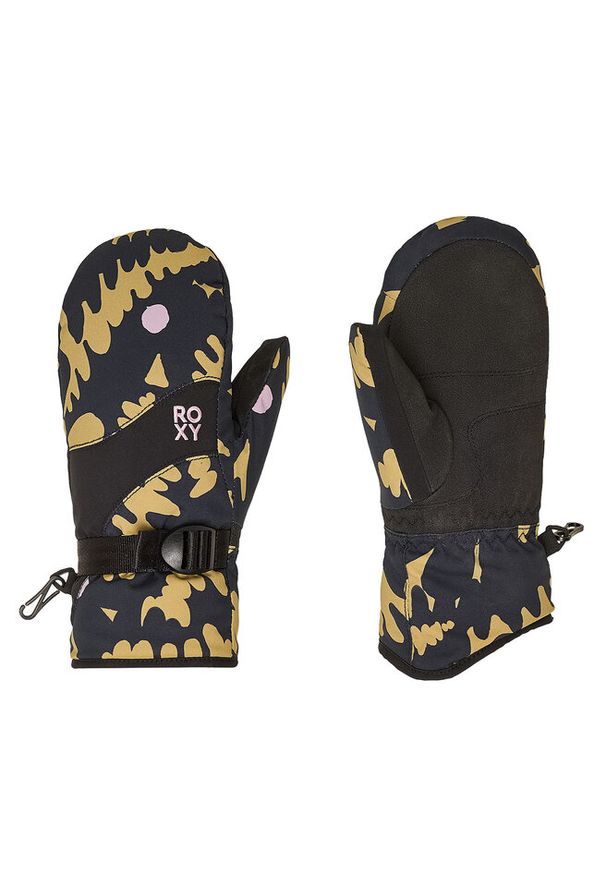 Rękawice snowboardowe Roxy. Kolor: czarny. Sport: snowboard