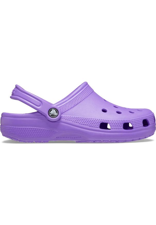 Klapki dla dorosłych Crocs Classic. Kolor: fioletowy. Materiał: materiał, syntetyk