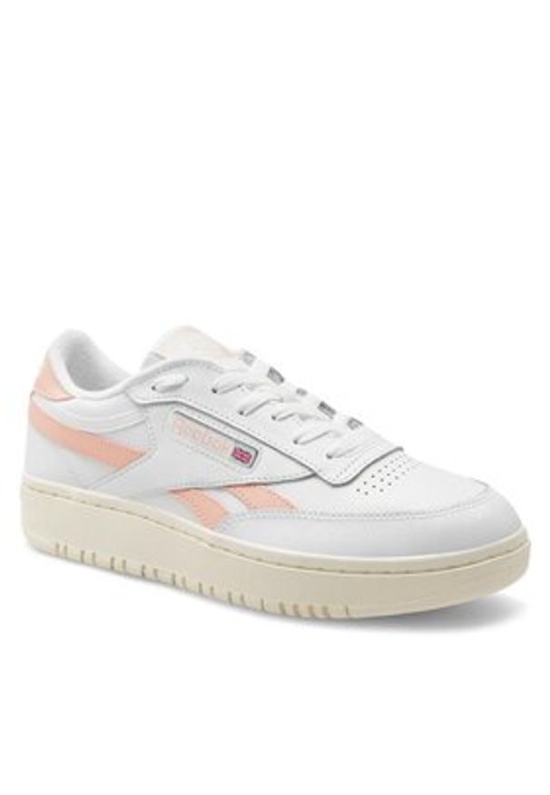 Reebok Sneakersy Club C Double Revenge 100033101 Écru. Materiał: skóra. Model: Reebok Club