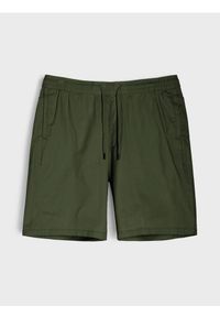 Sinsay - Szorty jogger - khaki. Kolor: brązowy