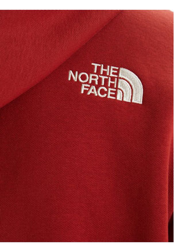 The North Face Bluza Drew Peak NF0A89EM Czerwony ciemny Regular Fit. Kolor: czerwony. Materiał: bawełna