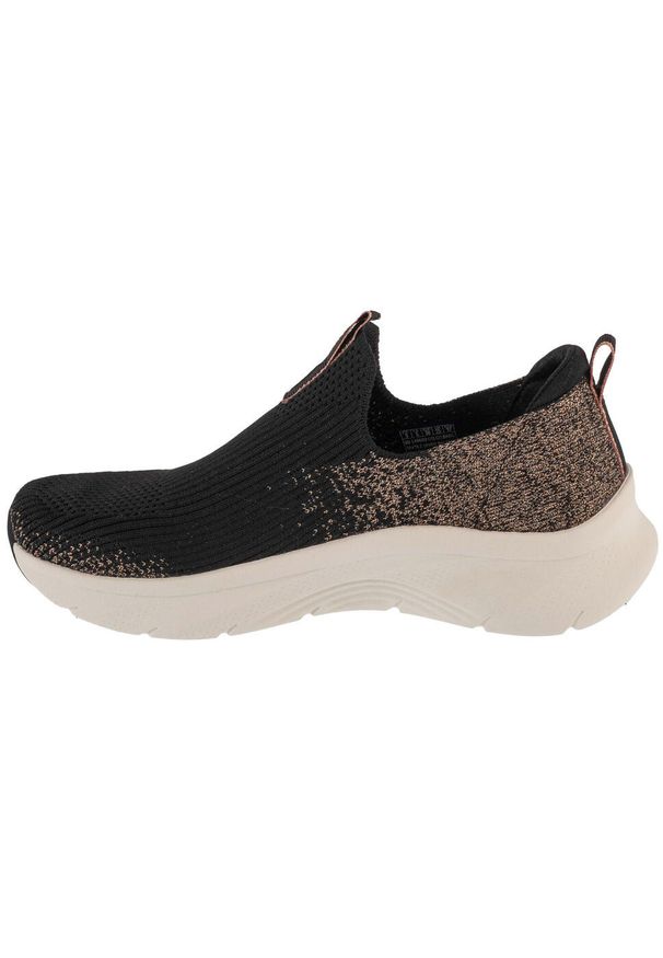 skechers - Buty do chodzenia damskie Skechers 149689BKRG. Zapięcie: bez zapięcia. Kolor: niebieski. Materiał: materiał. Szerokość cholewki: normalna. Sport: turystyka piesza
