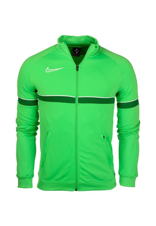 Bluza sportowa męska Nike Dri-FIT Academy 21 Knit Track Jacket. Kolor: zielony. Technologia: Dri-Fit (Nike)