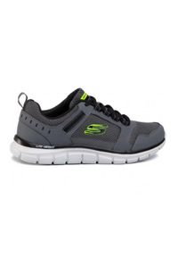 skechers - Buty na co dzień męskie SKECHERS TRACK KNOCKHILL. Okazja: na co dzień. Kolor: wielokolorowy, szary