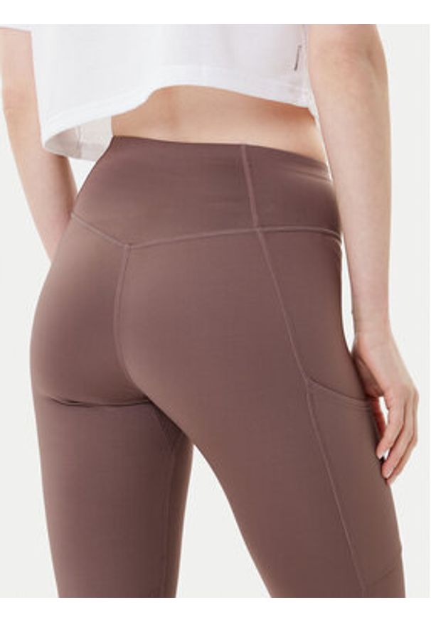 Adidas - adidas Legginsy Terrex Multi JM0422 Brązowy Slim Fit. Kolor: brązowy. Materiał: syntetyk