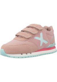 Munich - Buty MUNICH DASH KID VCO Rose. Kolor: różowy. Materiał: syntetyk, tkanina. Sport: turystyka piesza