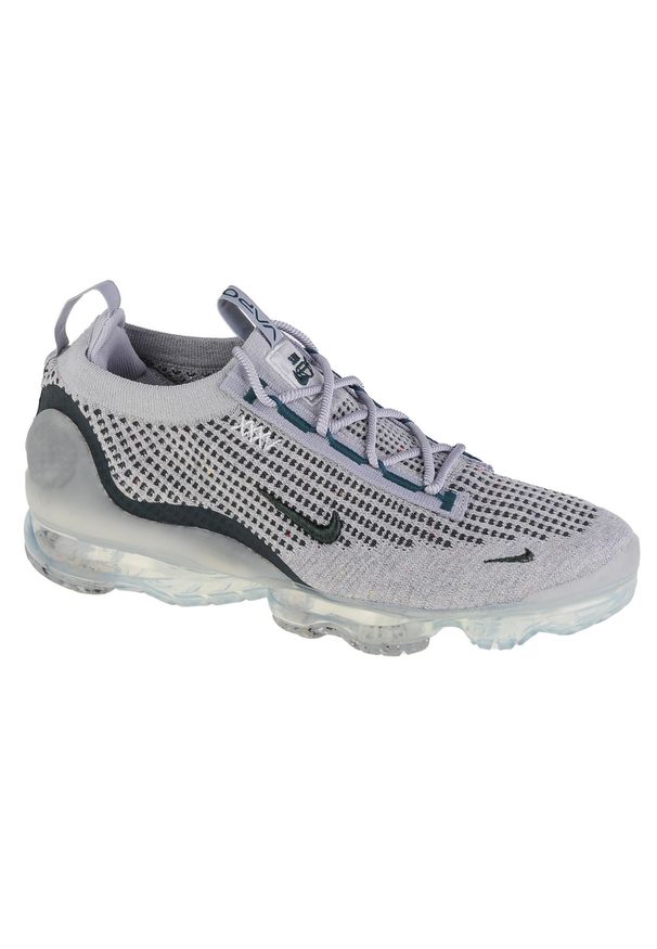 Buty sportowe męskie Nike Air Vapormax 2021 FK SE. Kolor: szary. Materiał: materiał, syntetyk, tkanina