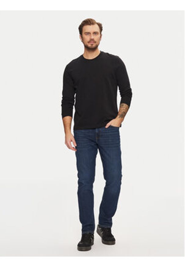 TOMMY HILFIGER - Tommy Hilfiger Jeansy MW0MW37810 Granatowy Straight Fit. Kolor: niebieski