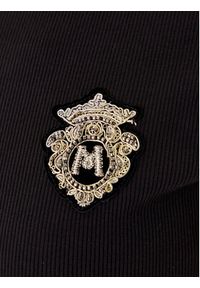 Morgan Polo 252-DPOLLA Czarny Slim Fit. Typ kołnierza: polo. Kolor: czarny. Materiał: bawełna