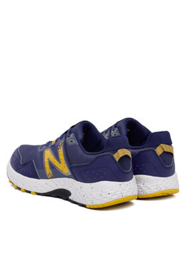 New Balance Buty do biegania 410v8 MT410BG8 Niebieski. Kolor: niebieski. Materiał: materiał