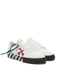 OFF-WHITE - Off-White Sneakersy OMIA085S22LEA0010125 Biały. Kolor: biały. Materiał: zamsz, skóra #6