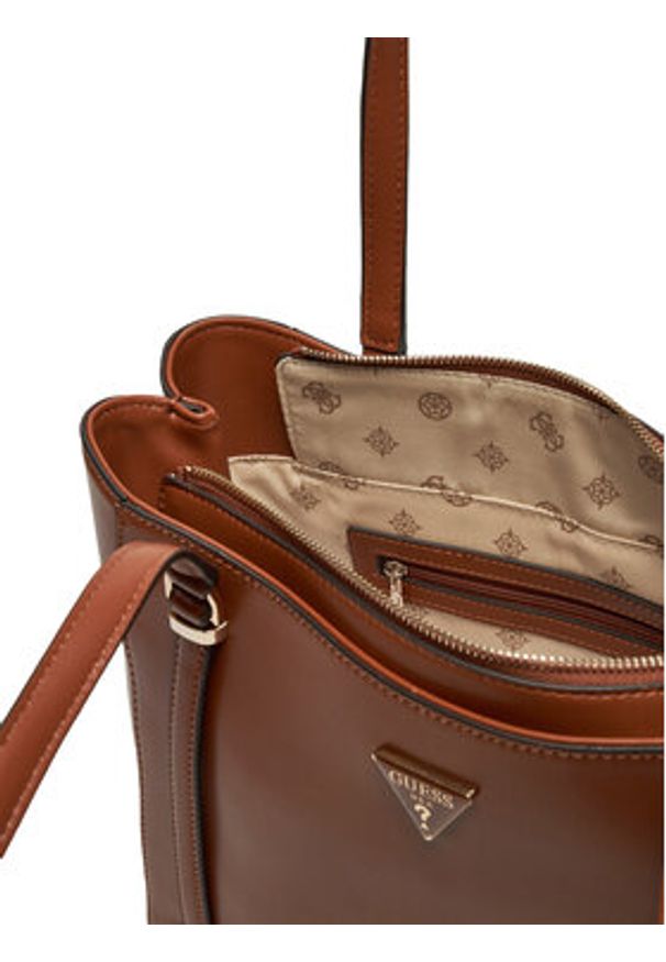 Guess Torebka HWVG94 93230 Brązowy. Kolor: brązowy. Materiał: skórzane