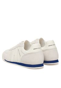 Armani Exchange Sneakersy XM002616 AF22755 M0344 Biały. Kolor: biały. Materiał: zamsz, skóra #3