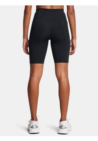 Spodenki treningowe damskie Under Armour Motion Bike EMEA. Kolor: czarny. Materiał: poliester, elastan. Sport: fitness