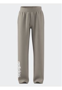 Adidas - adidas Spodnie dresowe IB3234 Beżowy Loose Fit. Kolor: beżowy. Materiał: bawełna #2