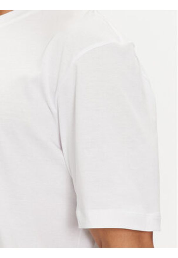 Hugo T-Shirt Nentryle 50513411 Biały Relaxed Fit. Kolor: biały. Materiał: bawełna