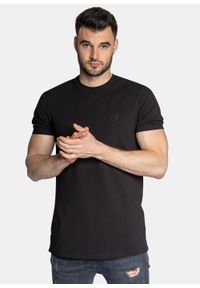 Koszulka męska czarna Armani Exchange 8NZT84 Z8M9Z 1200. Kolor: czarny