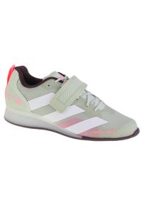 Adidas - Buty adidas Adipower Weightlifting 3 M GY8925 zielone. Kolor: zielony. Materiał: materiał, syntetyk, guma. Szerokość cholewki: normalna. Sport: fitness #3