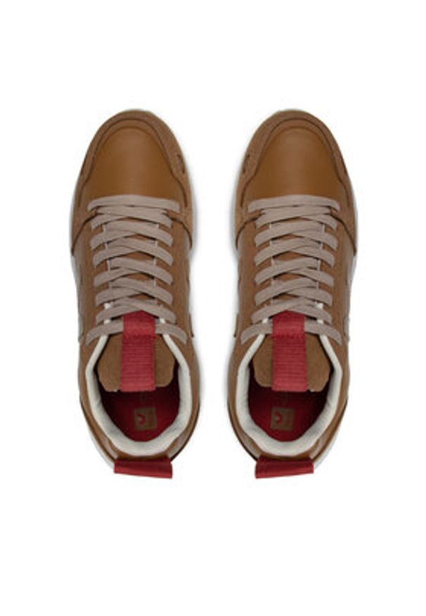 Veja Sneakersy Hiking Style Cwl VN072766B Brązowy. Kolor: brązowy. Materiał: skóra