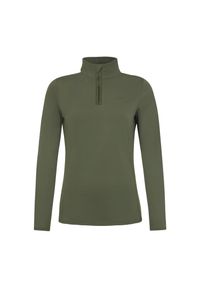 Damski polar 1/4 zip Protest Fabriz. Kolor: zielony. Materiał: polar. Sezon: zima. Sport: narciarstwo #1