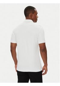 EA7 Emporio Armani Polo 7M000300 AF13739 U0002 Biały Slim Fit. Typ kołnierza: polo. Kolor: biały. Materiał: wiskoza #3