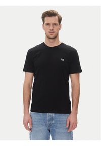 Lee T-Shirt Patch 112367186 Czarny Regular Fit. Kolor: czarny. Materiał: bawełna