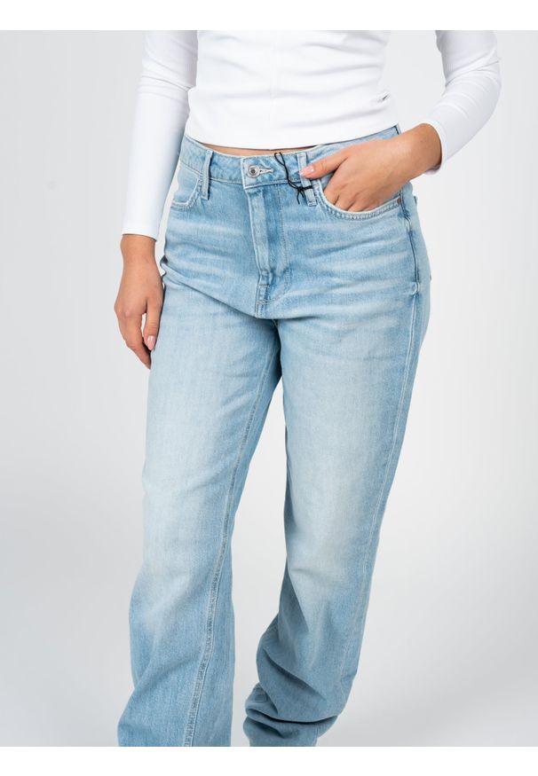 Guess Jeansy "Sexy Curve" | W2GA73D4MS1 | Kobieta | Niebieski. Okazja: na co dzień. Stan: obniżony. Kolor: niebieski. Sezon: lato. Styl: casual, elegancki, klasyczny