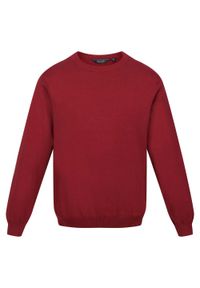 Regatta - Męski Sweter Z Dzianiny Kaelen. Kolor: czerwony. Materiał: dzianina #1